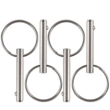 4er-Pack kleine Schnellspannstifte, Durchmesser 3/16 Zoll, nutzbare Lnge 0,95 Zoll, vollstndiger Bimini-Top-Stift aus Edelstahl 316, Marine-Hardwar