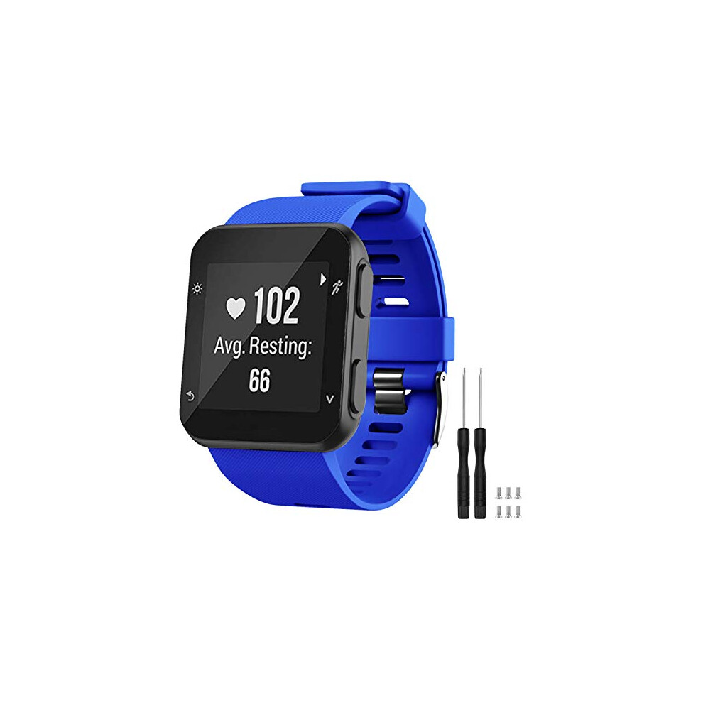 Gvfm Band Compatible With Garmin Forerunner 35 Soft Silicone Replacem 739929062065
