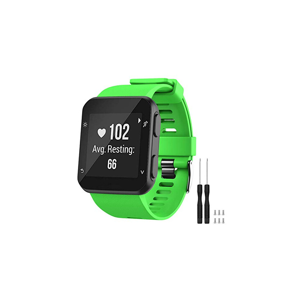 Gvfm Band Compatible With Garmin Forerunner 35 Soft Silicone Replacem 739929062157