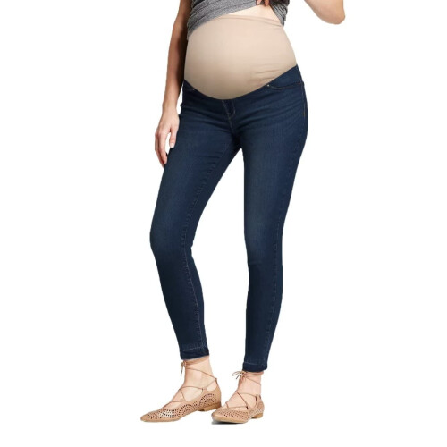 Super comfy Stretch Womens Skinny Maternity Jeans PM5326AX VINTAgE1 2X