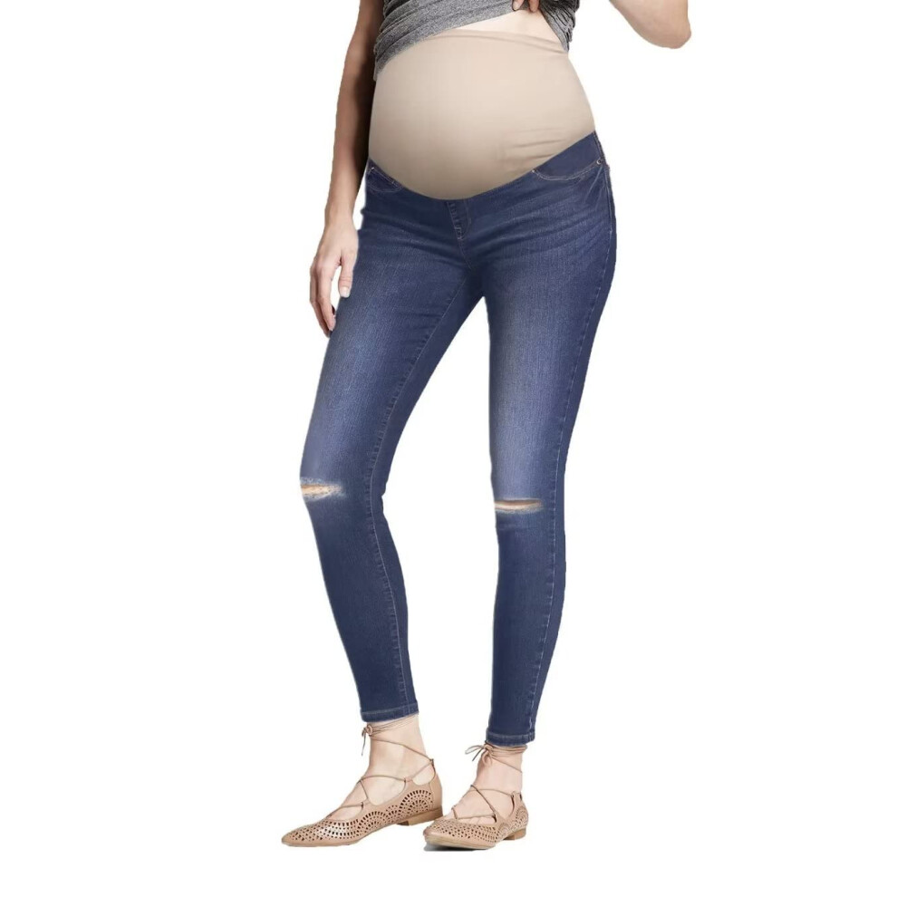 Jean de maternit    skinny extensible super confortable pour femme PM5482RSKX Medium    tait 1X