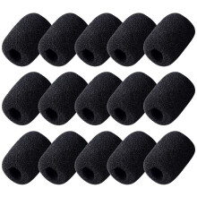 15 Stck Schaumstoff-Mikrofon-Windschutzscheibe, Revers-Headset-Mikrofonschwamm, Mini-Schaumstoff-Abdeckung, Schutz fr eine Vielzahl von Headsets (s