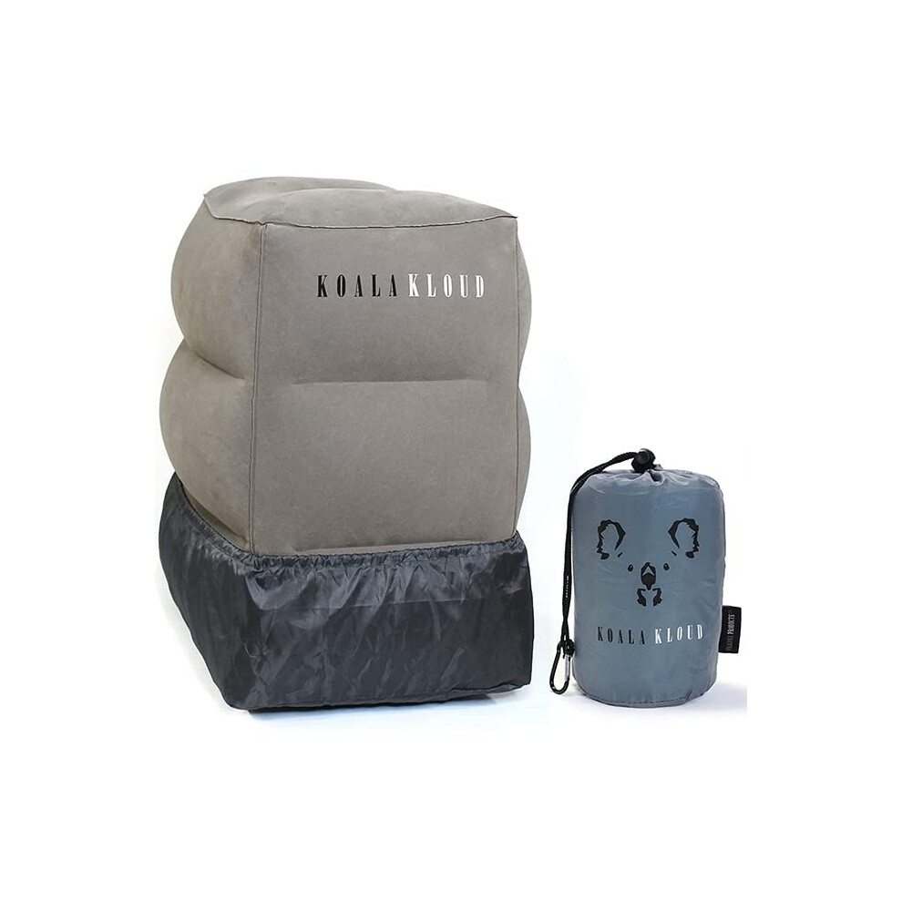 Prazoli Products Koala Kloud - Poggiapiedi Da Viaggio Gonfiabile, Poggiapiedi Per Aereo, Poggiapiedi Per Auto, Letto Per Aereo, Accessori Da Viaggio Per Bambini-image