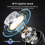 HE-005B True Wireless Earbuds | Bluetooth 5.3 Hi-Fi 3