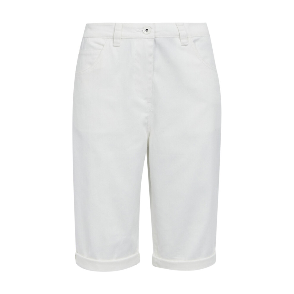 (16 UK, White) Regatta Womens/Ladies Erdre Casual Shorts