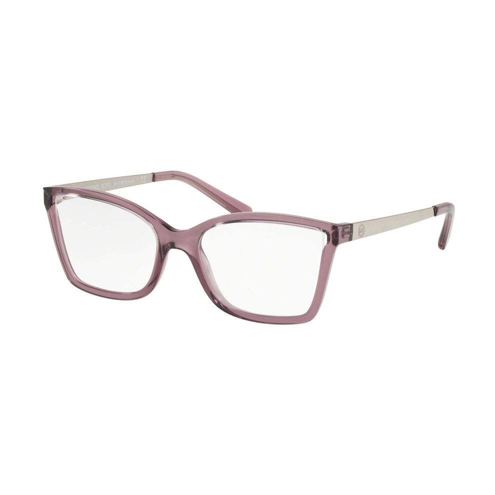 Michael Kors Caracas MK 4058 3502 Burgundy Crystal Plastic Rectangle E