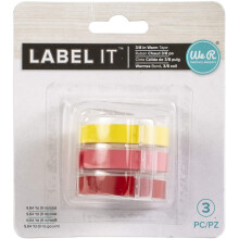 Vi R Memory Keepers 0633356600602 Label Tape Evolution-3/8 Inch-Warm (3 stykke)