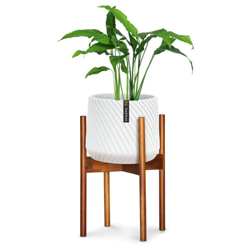 Fox & Fern Mid Century Modern Plant Stand, Plant Stand Indoor, Indoor