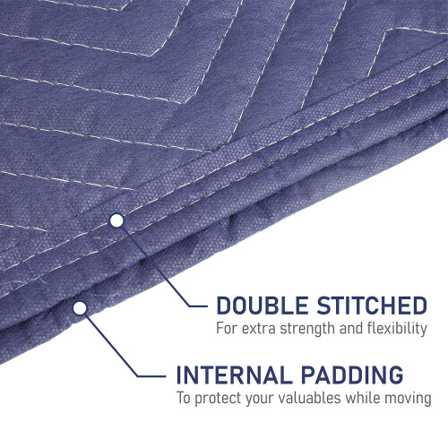Olympia Tools Olympia Tools 84949 Moving Blanket  72 x 80  Blue 2