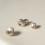 (3mm) 14K Solid Gold CZ Jewelled Internally Threaded Dermal Anchor Top 4