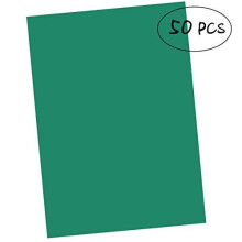 50 Pcs Carbon Transfer Paper Tracing Paper 11.7""?8.3"" for Transfer Pattern on Wood  Paper  Canvas (Green)