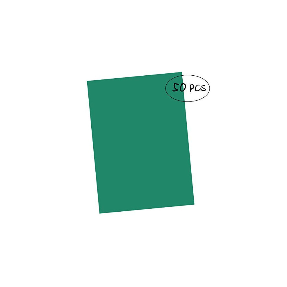 Apostel 50 Pcs Carbon Transfer Paper Tracing Paper 11.7""?8.3"" For Transfer Pattern On Wood Paper Canvas (Green) Green