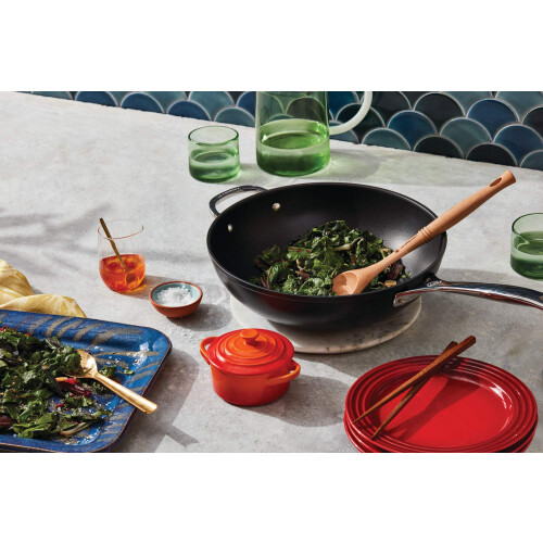 Le Creuset Σετ 4 Πιάτων Σαλάτας Le Creuset Stoneware, 8.5" το καθένα, Cerise 2