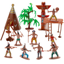 Hot Popcorn Lot de 23 figurines am rindiennes en plastique pour projets, d coration, cadeau d'anniversaire