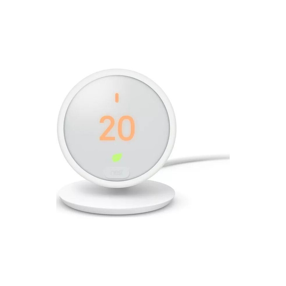 Google Nest Thermostat E With Heat Link E - Save on Energy with Smart Home