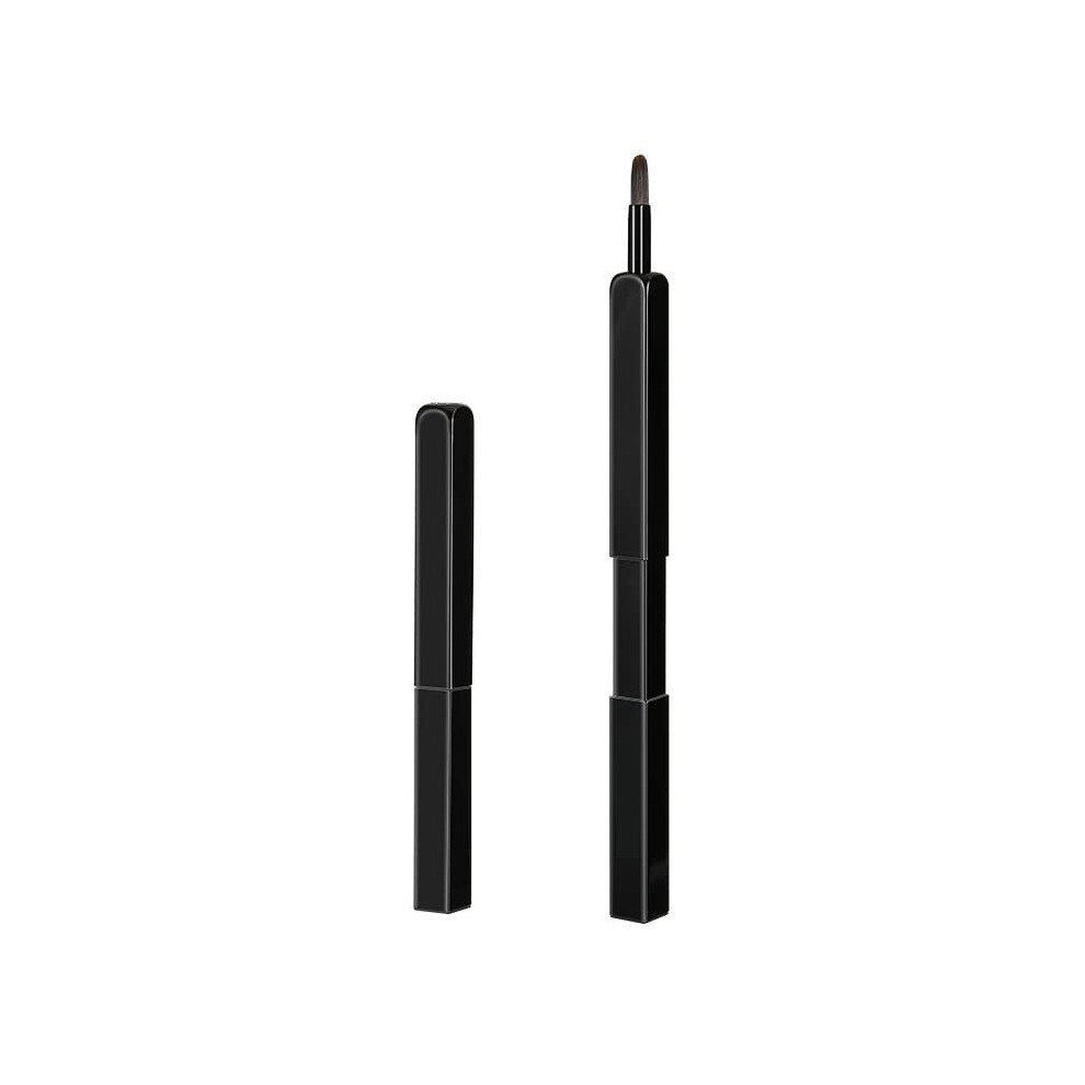 Liasun Black Exquisite Professional Lip Brush Applicators-Retractable Lipstick Brushes- Lipstick Gloss Makeup Brush Tool For Women And Girls (Black)