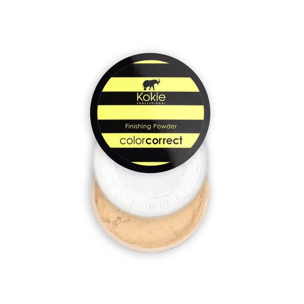 Kokie Cosmetics Setting Powders, Yellow - Darkness Correction, 0.18 Ounce-image-OPC-PFYRB27-NEW