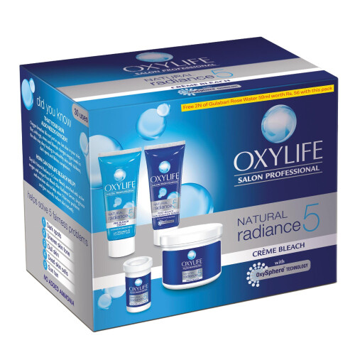 Oxylife Φυσική Λάμψη 5 Κρέμα Αποχρωματισμού, 310g