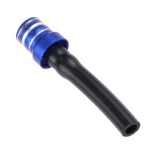 Mtsooning Gas Breather Hose Fuel Tank Cap Tube Ventil Vent Tube CNC Universal Replacement fr ATV Motorcykel Dirt Pit Quad Bike Motocross Blue