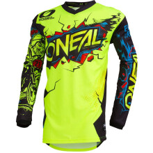 O'Neal unisex bambino collo Youth Element Jersey VILLAIN Giallo Small