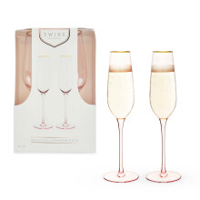 Twine Rose Champagne Flaut