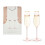 Twine Rose Champagne Flaut 1