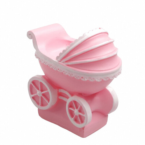 MoldFun Molde de Silicone para Carrinho de Bebé para Decoração de Bolos 1