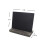 5 x 6 polegadas mini placas de quadro -quadro -quadro com base de madeira r   stica Base de madeira conjunto de 4 incluem 3 panelas 2