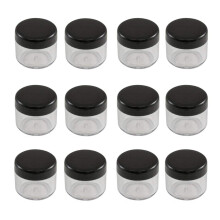12PCS 15g 15ml 0.5oz Frascos Plásticos Vazios Preenchíveis com Tampa de Rosca