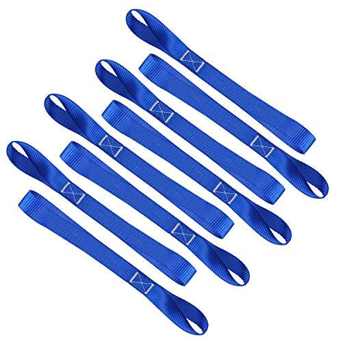 JCHL Soft Loop Tie Down Stropp (8 Pack) 1800 lbs Load Capacity 4800lb