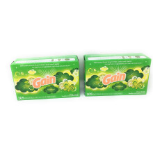 Gain Dryer Sheets - Original Scent - 105 Count Per Box - Pack of 2 Box