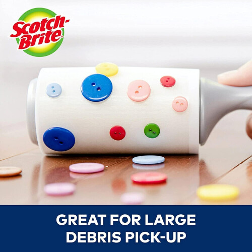 Scotch Scotch Brite Value Pack Lint Roller 80 Sheets (Pack 5) 2