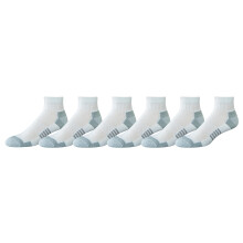 Amazon Essentials Pnsk vkonn bavlnen polstrovan atletick kotnkov ponoky 6 pru bl 6-12