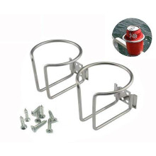 Z-color 2pcs a   o inoxid   vel anel de anel de anel de copo Drink Druste Universal Drinks Titis
