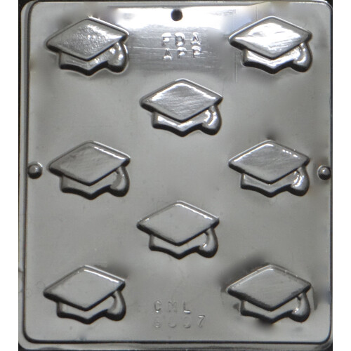Graduation Cap Bide Size Candy Form 8007