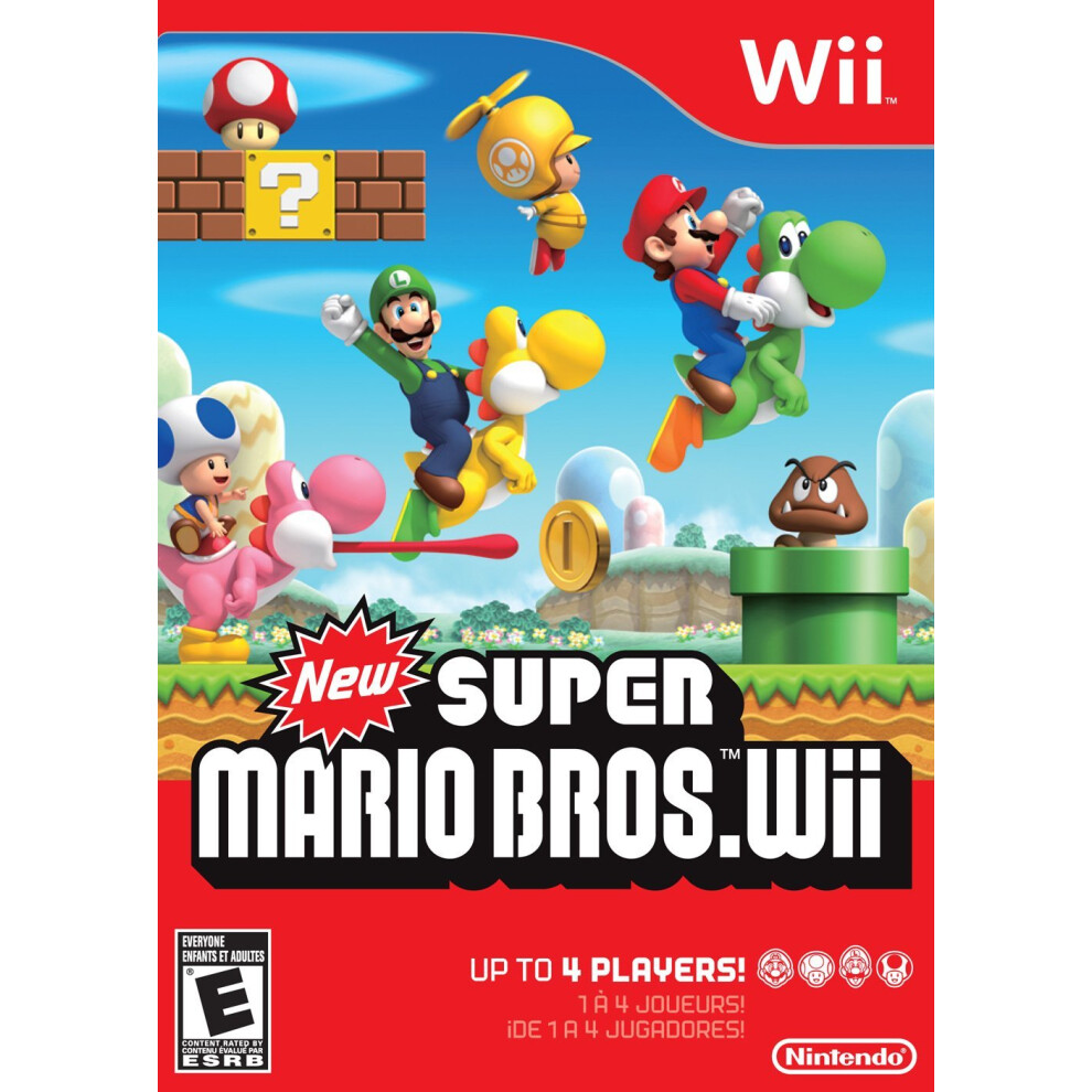 Nintendo New Super Mario Bros. Wii Renewed