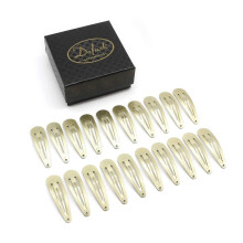 Dofash 20 kpl Snap Hiuspidikkeet Hiuspidikkeet Metalliset hiusklipsit 5cm/2In Hiustarvikkeet tytille (blondi)