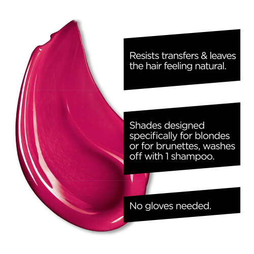 L’Oréal Paris L'Oreal Paris Χρώμα Μαλλιών Makeup 1 Ημέρας για Καφέ Μαλλιά, Ραζμπέρι 10, 1 Fl Oz 2