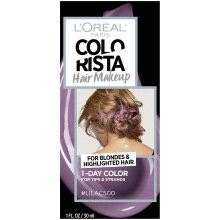 L'oreal Paris Hair Color Colorista Makijaz 1-dniowy dla Blondynek Lilac500 1 Uncja Plynu