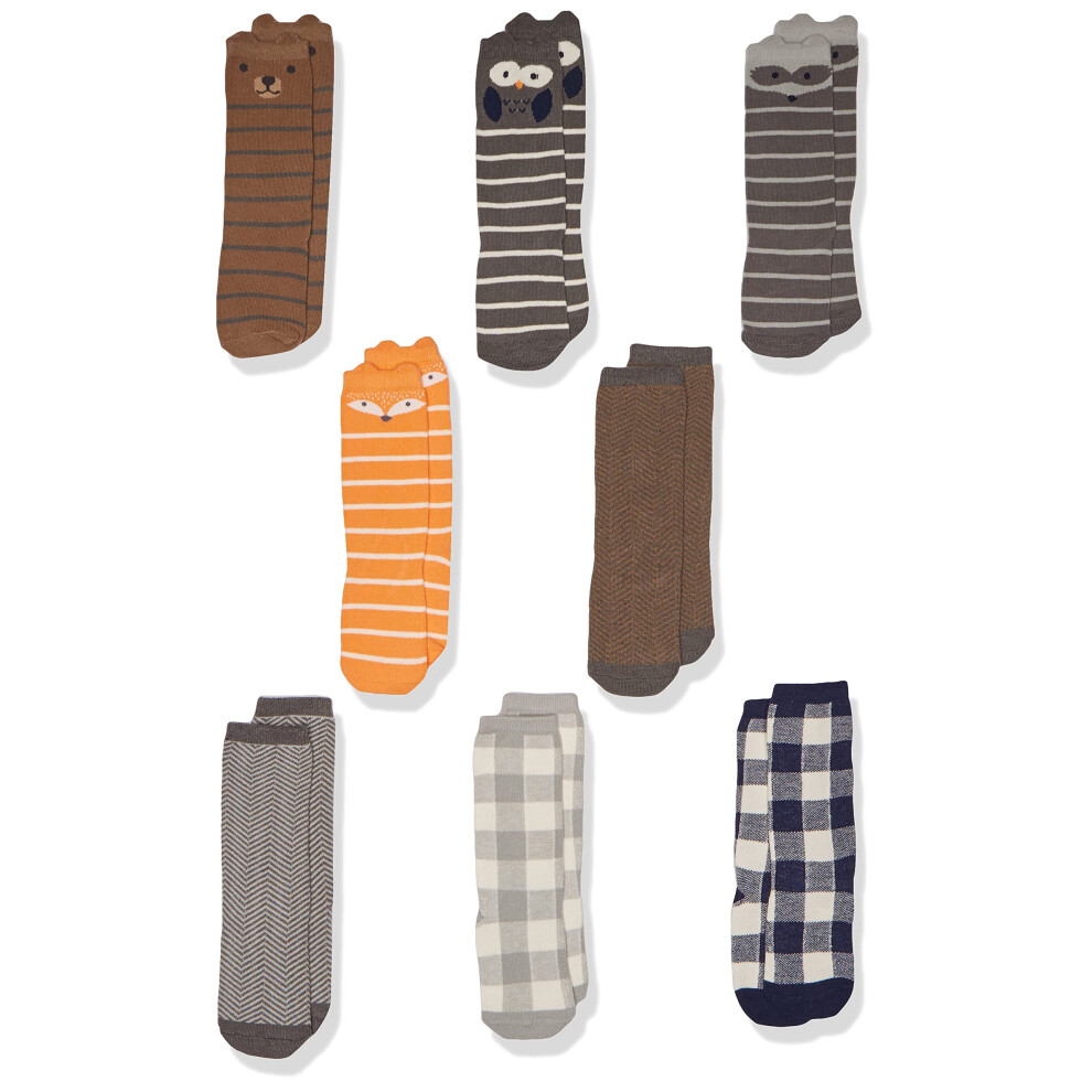 Chaussettes hautes unisexes en coton pour b   b    Hudson Baby Forest Boy 0-6 M