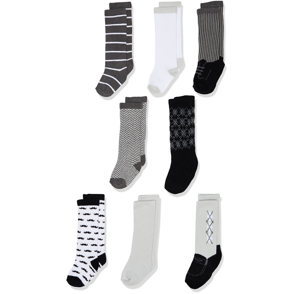 Chaussettes hautes unisexes pour b   b    Hudson Baby en coton majoritaire noir Gentleman