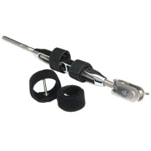 C. Sherman Johnson Wrap Pins Hook & Loop Pin Locking Devices f/Open Body Turnbuckles 1/4"" - 2-Pack