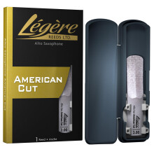 Légre Reeds - Alto Saxo Reed, American Cut, Sterkte 2.00 (ASA2.00) - Premium Synth. Houtwind Reed