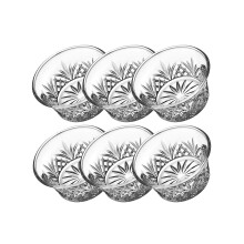 Godinger-kulhosetti - Mini Crystal -dippikulhot j lkiruokabaariin - 6 kpl 2oz