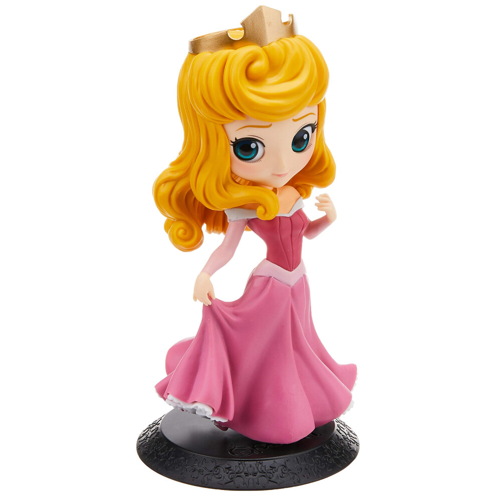 Banpresto - Figurine Disney - Princess Aurora Pink Dress Q Posket 18Cm - 4983164355598-image