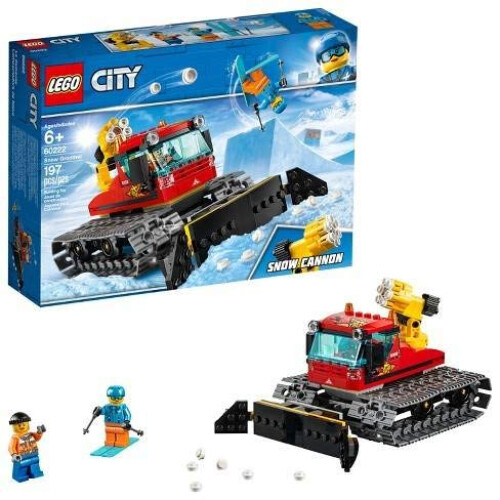 LEGO LEGO City Μεγάλα Οχήματα Χιονογλύφτης 60222 (197 Τεμάχια) 1