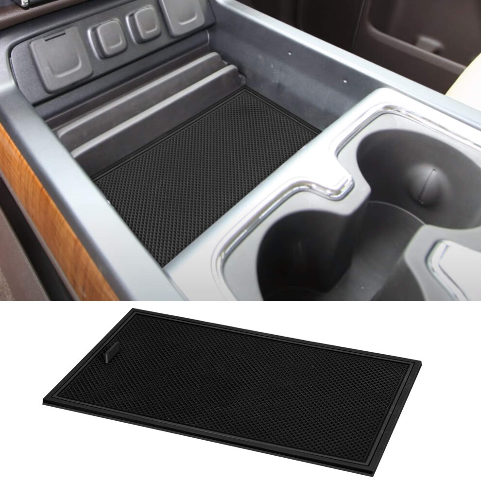 Roccs Center Console Organizer Secret Compartment Cover Tray For Gmc Sierra Accessories 2014-2018 1500 2500Hd 3500Hd Chevy Silverado 2014 2015 2016 20 729270872758