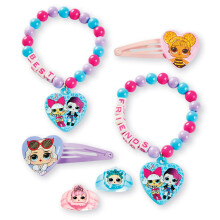 UPD L.O.L Overraskelse! Best Friends tilbeh?rss?t - Armb?nd Snap Clips & Ringe LOL Medium Multicolor