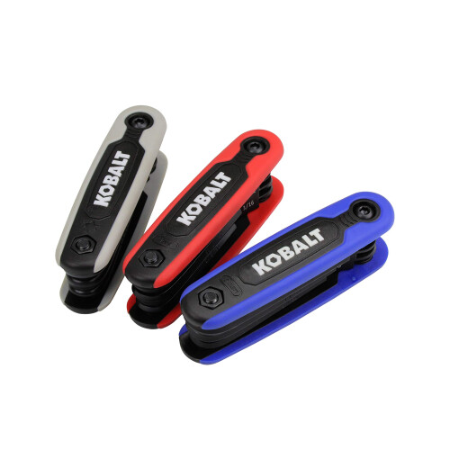 Kobalt 498862 Σετ Πτυσσόμενων Κλειδιών Hex 25-Κλειδιών, Inch/Metric/Torx 3-Πακέτο 2