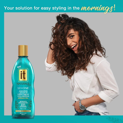 It Haircare 12-in-1 Μαροκινό Έλαιο Αργκάν Θεραπεία Ξηρού Μαλλιού, 10.2 Oz 2